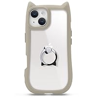 Amazon.co.jp: ZENIX DESIGN TECH iPhone11 用 ケース 猫耳 クリア